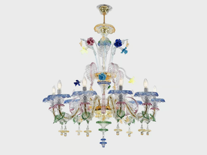 OLIMPO - Handmade Murano glass chandelier _ Sogni Di Cristallo